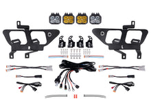 Load image into Gallery viewer, Diode Dynamics 21-22 Ford F-150 SS3 LED Fog Pocket Kit - Yellow Pro Fog Lights Diode Dynamics