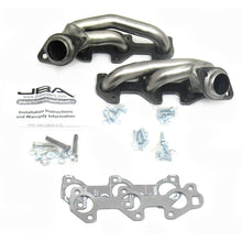 Load image into Gallery viewer, JBA 05-09 Jeep Liberty 3.7L V6 1-1/2in Primary Raw 409SS Cat4Ward Header Headers & Manifolds JBA