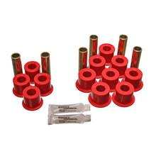 Load image into Gallery viewer, Energy Suspension Rear Spring Bushing Set - Red Bushing Kits Energy Suspension