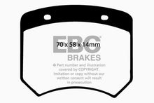 Load image into Gallery viewer, EBC 03-04 Morgan Aero 8 4.4 Redstuff Rear Brake Pads Brake Pads - Performance EBC