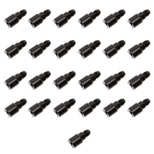 Load image into Gallery viewer, Russell Performance -6 AN male to 3/8in SAE quick-disconnect female (Black 25pc) Fittings Russell