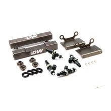 Load image into Gallery viewer, DeatschWerks 04-06 Subaru STI/LGT Side Feed to Top Feed Fuel Rail Conv Kit w/ 1500cc Injectors Fuel Rails DeatschWerks