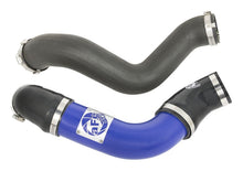 Load image into Gallery viewer, aFe Bladerunner Intercoolers Tube - Blue Hot/Cold Side 15-16 Ford Mustang EcoBoost L4-2.3L (t) Intercoolers aFe