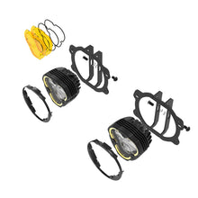 Load image into Gallery viewer, KC HiLiTES FLEX ERA 3 Dual Mode SAE Fog Lights - 2-Light Master Kit for Jeep JK/JL/JT Plastic Bumper Light Bars & Cubes KC HiLiTES
