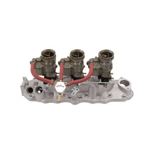 Load image into Gallery viewer, Edelbrock Fuel Block Kit Triple Feed 1286 Mini Block Carburetors Edelbrock