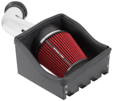 Load image into Gallery viewer, Spectre 11-14 Ford F150 SVT Raptor V8-6.2L F/I Air Intake Kit - Polished w/Red Filter Cold Air Intakes Spectre