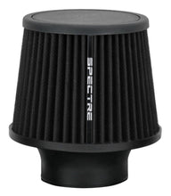 Load image into Gallery viewer, Spectre Conical Air Filter 3in. Flange ID / 6in. Base OD / 6.5in. Height - Black Air Filters - Universal Fit Spectre