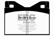 Load image into Gallery viewer, EBC 71-75 Ferrari 365 GTBB 4.4 Redstuff Rear Brake Pads Brake Pads - Performance EBC