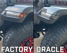 Load image into Gallery viewer, Oracle Jeep Wrangler JL Smoked Lens LED Front Sidemarkers SEE WARRANTY Light Strip LED ORACLE Lighting