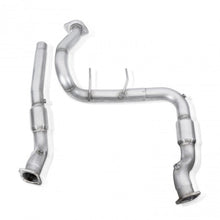 Load image into Gallery viewer, Stainless Works 2017 F-150 Raptor 3.5L 3in Downpipe High-Flow Cats Factory Connection Downpipes Stainless Works