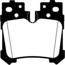 Load image into Gallery viewer, EBC 07+ Lexus LS460 4.6 Yellowstuff Rear Brake Pads Brake Pads - Performance EBC