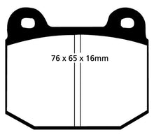 Load image into Gallery viewer, EBC 77-83 BMW 320 2.0 (E21) Yellowstuff Front Brake Pads Brake Pads - Performance EBC