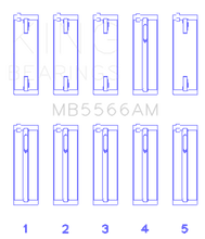Load image into Gallery viewer, King Audi A4 1.8L AEB (Size STD) Main Bearing Set Bearings King Engine Bearings