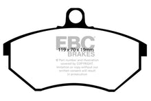 Load image into Gallery viewer, EBC 89-93 Volkswagen Corrado 1.8 Supercharged Redstuff Front Brake Pads Brake Pads - Performance EBC