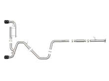 Load image into Gallery viewer, aFe Hyundai Veloster N 21-22 L4-2.0L (t) Takeda Cat-Back Exhaust System- Black Tips Axle Back aFe