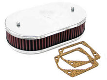 Load image into Gallery viewer, K&N Custom Racing Assembly Bolt On Oval 6-8 Air Filter 2.188in Height 5.125 ID 3.156in Flange Air Filters - Direct Fit K&N Engineering