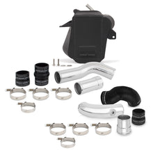 Load image into Gallery viewer, Mishimoto 11-16 Ford 6.7L Powerstroke Air-To-Water Intercooler Kit - Wrinkle Black w/ Polished Pipes Intercooler Kits Mishimoto