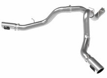 Load image into Gallery viewer, aFe Large Bore-HD 4in 409SS DPF-Back Exhaust System w/Polished Tips 20 GM Diesel Trucks V8-6.6L DPF Back aFe