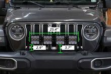 Load image into Gallery viewer, Diode Dynamics Jeep JL SS5 4-Pod CrossLink Grille Lightbar Kit Pro - White Combo Light Bars & Cubes Diode Dynamics
