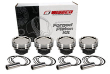Load image into Gallery viewer, Wiseco 1400 HD Mitsu EVO 8 - 4G63 Turbo -21cc Armor Plated Piston Shelf Stock Kit Piston Sets - Forged - 4cyl Wiseco