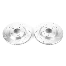 Load image into Gallery viewer, Power Stop 14-17 Nissan Leaf Front Evolution Drilled & Slotted Rotors - Pair Brake Rotors - Slot & Drilled PowerStop