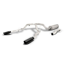 Load image into Gallery viewer, Gibson 21-22 Chevy Suburban 5.3L 2.5in Cat-Back Dual Split Exhaust System Stainless - Black Elite Catback Gibson