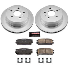 Load image into Gallery viewer, Power Stop 10-17 Chevrolet Equinox Rear Z17 Evolution Geomet Coated Brake Kit Brake Kits - Performance Blank PowerStop