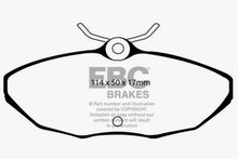 Load image into Gallery viewer, EBC 01-05 Ford Thunderbird 3.9 Yellowstuff Rear Brake Pads Brake Pads - Performance EBC