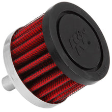 Load image into Gallery viewer, K&N Steel Base Crankcase Vent Filter 0.375in Vent OD x 2in OD x 1.5in Height Air Filters - Universal Fit K&N Engineering