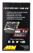 Load image into Gallery viewer, AEM 3 in Short Neck 8 in Element Filter Air Filters - Universal Fit AEM Induction