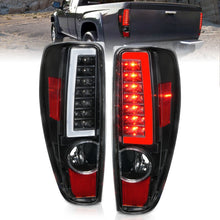 Load image into Gallery viewer, ANZO 2004-2012 Chevrolet Colorado/ GMC Canyon LED Tail Lights w/ Light Bar Black Housing Tail Lights ANZO