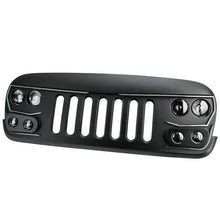 Load image into Gallery viewer, Oracle VECTOR Series Full LED Grille - Jeep Wrangler JK - NA SEE WARRANTY Light Accessories and Wiring ORACLE Lighting