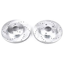 Load image into Gallery viewer, Power Stop 92-98 Lexus SC300 Front Evolution Drilled & Slotted Rotors - Pair Brake Rotors - Slot & Drilled PowerStop
