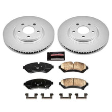Load image into Gallery viewer, Power Stop 98-02 Cadillac Seville Front Z17 Evolution Geomet Coated Brake Kit Brake Kits - Performance Blank PowerStop