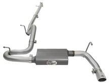 Load image into Gallery viewer, aFe Scorpion 2-1/2in Aluminized Steel Cat Back Exhaust 07-17 Jeep Wrangler V6-3.6/3.8L (4 Dr) Catback aFe