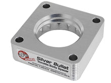 Load image into Gallery viewer, aFe Silver Bullet Throttle Body Spacers TBS Jeep Wrangler (TJ YJ) 91-06 4.0L Throttle Body Spacers aFe