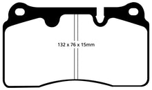 Load image into Gallery viewer, EBC 04-12 Aston Martin DB9 5.9 Bluestuff Front Brake Pads Brake Pads - Racing EBC