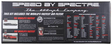 Load image into Gallery viewer, Spectre 99-07 GM Truck V8-4.8/5.3/6.0L F/I Air Intake Kit - Clear Anodized w/Red Filter Cold Air Intakes Spectre