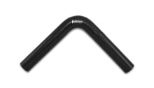 Load image into Gallery viewer, Vibrant 4 Ply Reinforced Silicone Elbow Connector - 1.25in ID x 8in Leg 90 Deg Elbow (BLACK) Silicone Couplers & Hoses Vibrant