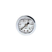 Load image into Gallery viewer, Russell Performance 15 psi fuel pressure gauge machine face (Liquid-filled) Gauges Russell
