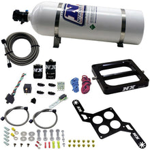 Load image into Gallery viewer, Nitrous Express 4500 RNC Conventional Nitrous Plate Kit w/.375in Solenoid w/15lb Bottle Nitrous Systems Nitrous Express