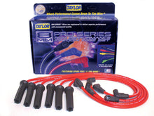 Load image into Gallery viewer, Taylor Cable 72200 8mm Spiro-Pro Ignition Wire Set; Red; Stock; 11.75 in.; 180 Deg. Plug Boot; Spark Plug Wire Set Taylor Cable