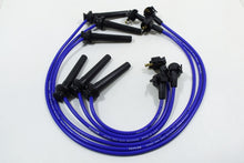 Load image into Gallery viewer, Taylor Cable 72607 8mm Spiro-Pro Ignition Wire Set; Spiro-Wound; Custom Fit; 90 deg.; Blue; Spark Plug Wire Set Taylor Cable Default Title