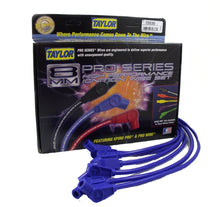 Load image into Gallery viewer, Taylor Cable 72636 8mm Spiro-Pro Ignition Wire Set; Spiro-Wound; Custom Fit; 135 deg.; Blue; Spark Plug Wire Set Taylor Cable