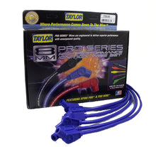 Load image into Gallery viewer, Taylor Cable 72636 8mm Spiro-Pro Ignition Wire Set; Spiro-Wound; Custom Fit; 135 deg.; Blue; Spark Plug Wire Set Taylor Cable Default Title