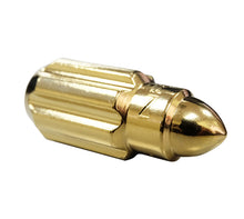 Load image into Gallery viewer, NRG 500 Series M12 X 1.5 Bullet Shape Steel Lug Nut Set - 21 Pc w/Lock Key - Chrome Gold Lug Nuts NRG