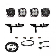Load image into Gallery viewer, Baja Designs 2021+ Ford F150 Fog Pocket Kit SAE Clear Squadron Sport DC with Upfitter Light Bars & Cubes Baja Designs