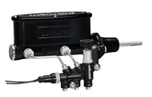 Load image into Gallery viewer, Wilwood HV Tandem M/C Kit w L/H Bracket & Prop Valve - 7/8in Bore Black-W/Pushrod Brake Master Cylinder Wilwood