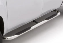 Load image into Gallery viewer, Lund 2019 Chevrolet Silverado 1500 Extended Cab 3in Round Bent SS Nerf Bars - Polished Nerf Bars LUND