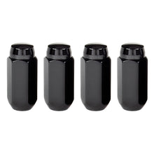Load image into Gallery viewer, McGard Hex Lug Nut (Cone Seat) M14X1.5 / 22mm Hex / 1.945in. Length (4-Pack) - Black Lug Nuts McGard